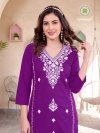 Lucknowi Vol 3 By Passion Tree Cotton Dhabu Kurti With Bottom